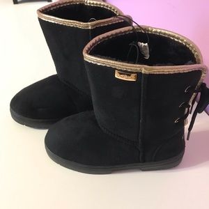 Bebe Girls Black Boots New with tags sz.2